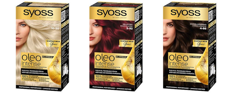 syoss Oleo Intense Formel-Update bringt das Haar zum Strahlen