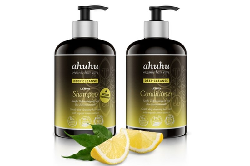 ahuhu organic hair care – DEEP CLEANSE LEMON