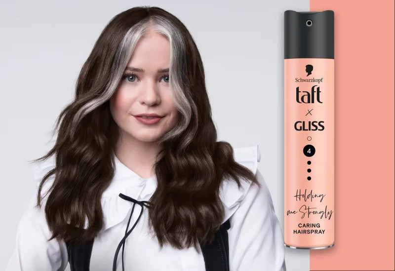 Schwarzkopf taft x GLISS Holding me Strongly Haarspray