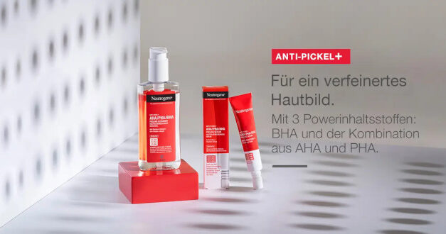 Neutrogena® optimiert seine Pflegelinie UNREINE HAUT