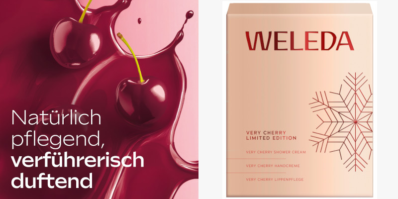 WELEDA – Limited Winter Edition „VERY CHERRY“