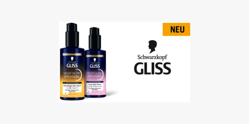 Schwarzkopf GLISS Night Sprühnebel