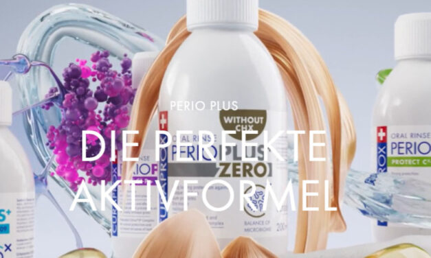 Mundspülung «Perio plus zero» – wirksamer antibakterieller Schutz ohne CHX  dank sanftem Citrox®